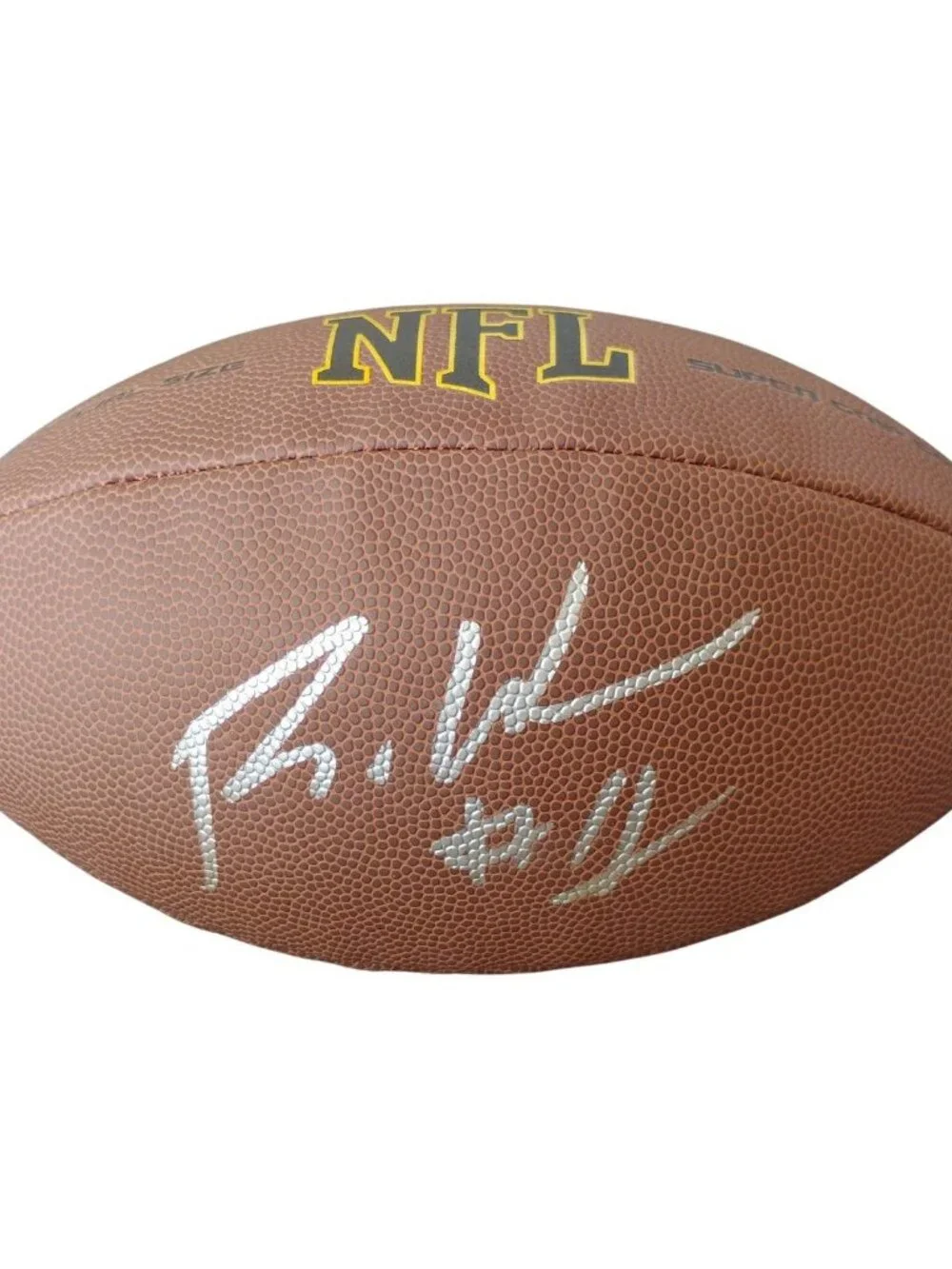 Rachaad White Signed Wilson Football Tampa Bay Buccaneers BAS COA Proof
